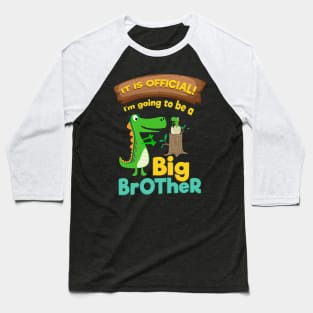 Brother Dinosaur Baseball T-Shirt